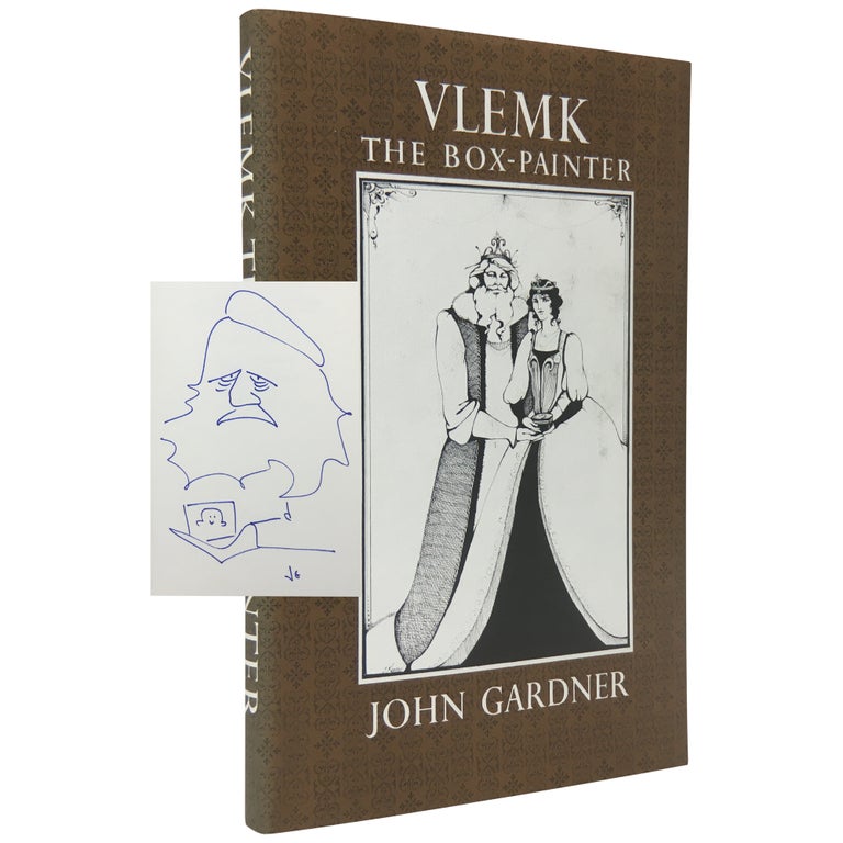 Item No: #307097 Vlemk the Box-Painter [Presentation Copy with an Original Drawing]. John Gardner.