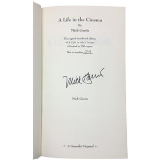 A Life in the Cinema [Signed, Numbered]
