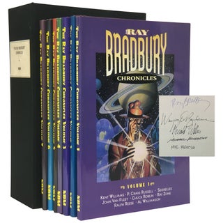 Item No: #307136 Ray Bradbury Chronicles [7 volumes; signed, limited]. Ray...