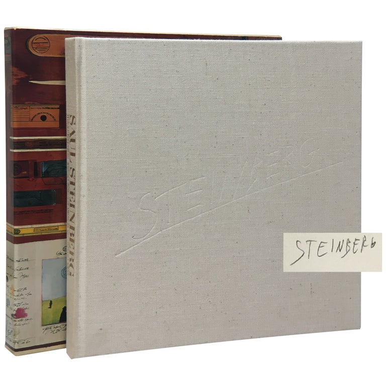 Item No: #307148 Saul Steinberg [Signed, Limited]. Saul Steinberg, Harold Rosenberg, art, text.