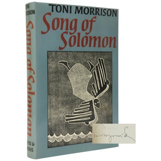 Item No: #307165 Song of Solomon. Toni Morrison
