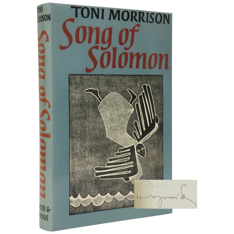 Item No: #307165 Song of Solomon. Toni Morrison.
