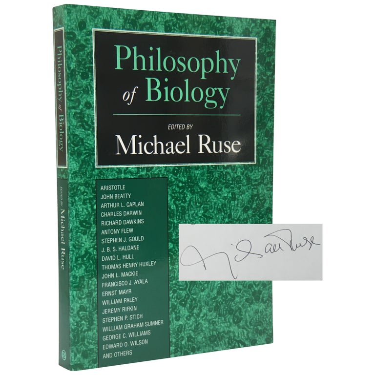 Item No: #307174 Philosophy of Biology. Michael Ruse.