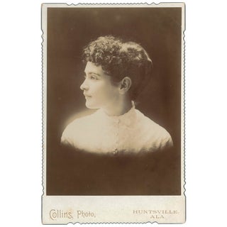 Cabinet Card Portraits of Helen Keller and Anne Sullivan