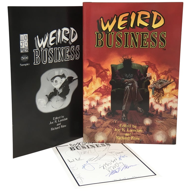 Item No: #307189 Weird Business. Joe R. Lansdale, Richard Klaw.