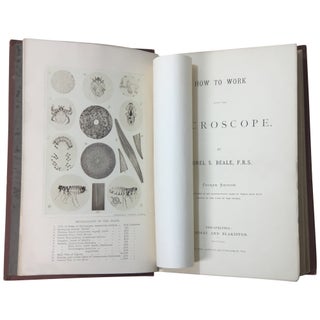Item No: #307204 How to Work with the Microscope. Lionel S. Beale
