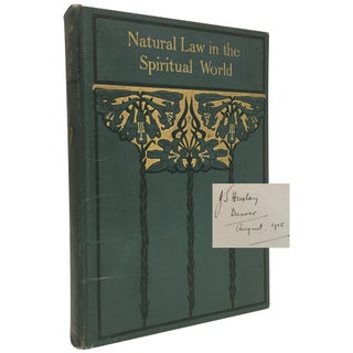 Item No: #307264 Natural Law in the Spiritual World. Henry Drummond