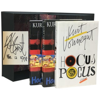 Item No: #307292 Hocus Pocus [US & UK, Signed]. Kurt Vonnegut