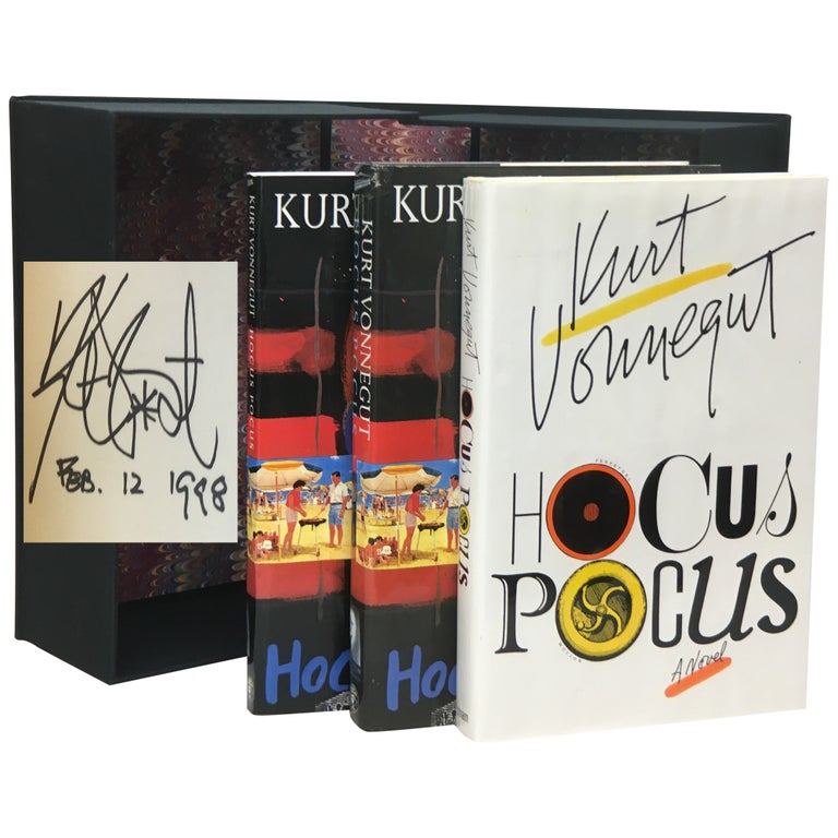 Item No: #307292 Hocus Pocus [US & UK, Signed]. Kurt Vonnegut.