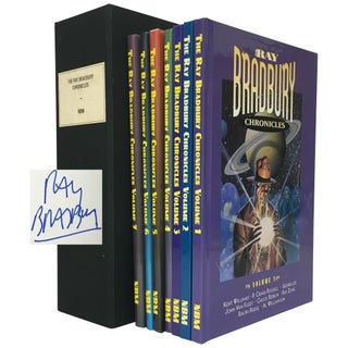 Item No: #307330 Ray Bradbury Chronicles [7 volumes, Signed trade editions]. Ray...