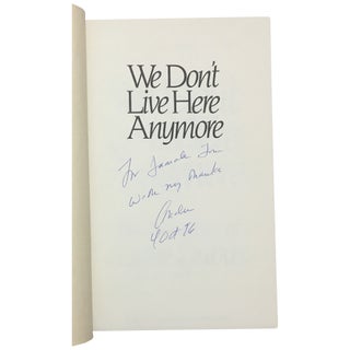 We Don't Live Here Anymore: The Novellas of Andre Dubus [Uncorrected Proof]