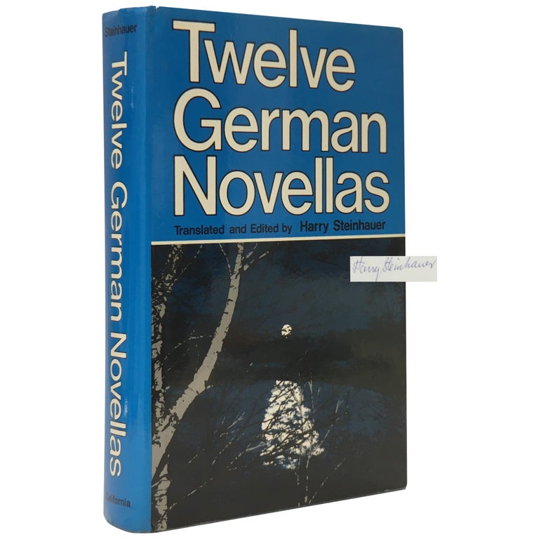Item No: #307433 Twelve German Novellas. Harry Steinhauer.