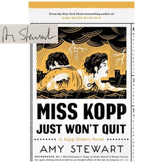 Item No: #307464 Kopp Sisters #4: Miss Kopp Just Won't Quit [Hardcover]. Amy...