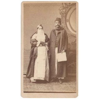 Item No: #307493 CDV of a Middle Eastern Couple