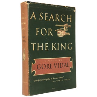 Item No: #307500 A Search for the King: A 12th Century Legend. Gore Vidal
