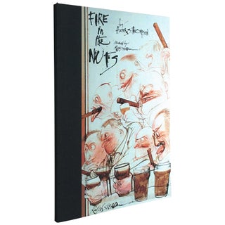 Item No: #307603 Fire in the Nuts [Uncorrected Proof]. Hunter S. Thompson, Ralph...