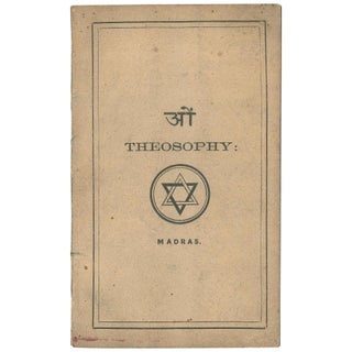 Item No: #307655 Theosophy: A Few Observations and Explanations Regarding It. P....