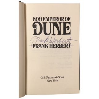 God Emperor of Dune [Signed, Limited]