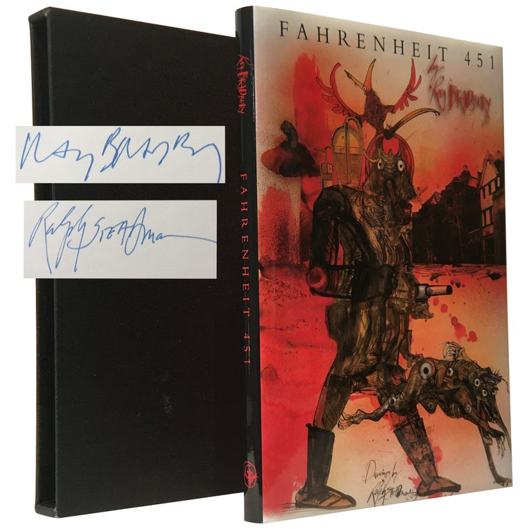 Item No: #307684 Fahrenheit 451 [Signed, Numbered]. Ray Bradbury, Ralph Steadman.