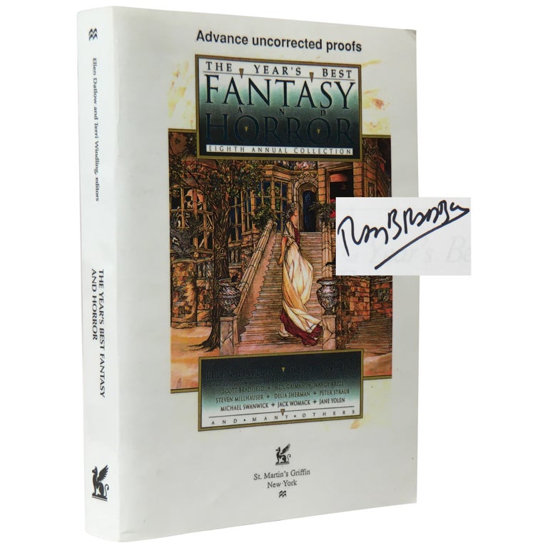 Item No: #307701 The Year's Best Fantasy and Horror: Eighth Annual Collection [Proof]. Ellen Datlow, Terri Windling.