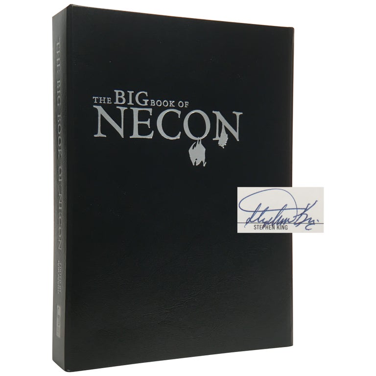 Item No: #307712 The Big Book of Necon [Signed, Lettered]. Bob Booth, Neil Gaiman Stephen King, contributors.