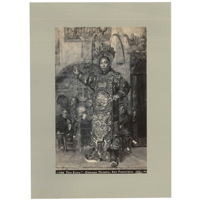 Item No: #307719 The Entry—Chinese Theatre, San Francisco ([B?] 1708). Isaiah W. Taber.