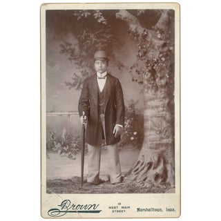 Item No: #307725 [Cabinet Card Portrait of a Chinese Man in Western Clothes]....