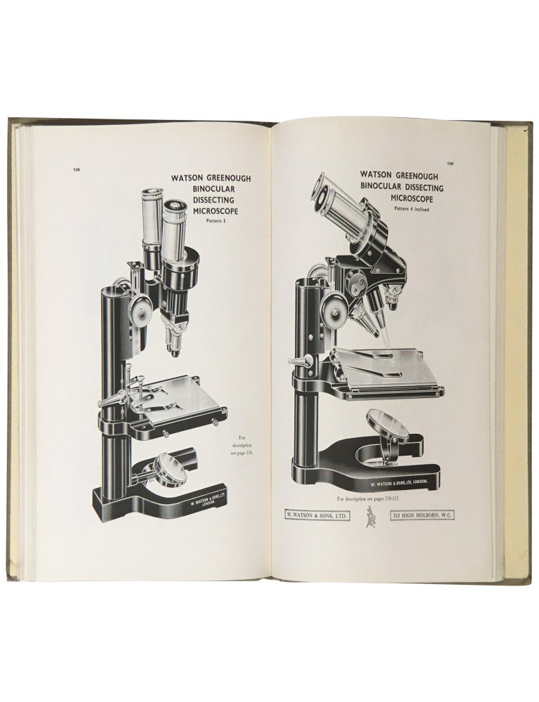 Microscopes and Accessories for All the Biological Sciences: Catalogue ...