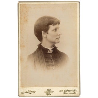 Item No: #308022 Portrait of Dr. Elmira Y. Howard [Cabinet Card]. 19th Century...