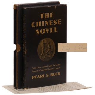 Item No: #308048 The Chinese Novel: Nobel Lecture Delivered Before the Swedish...