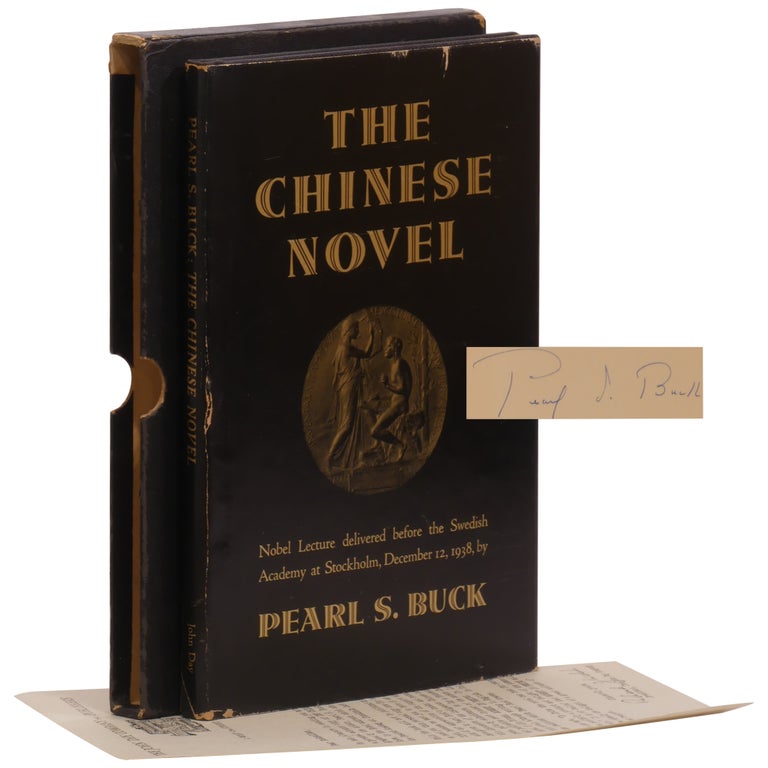 Item No: #308048 The Chinese Novel: Nobel Lecture Delivered Before the Swedish Academy at Stockholm, December 12, 1938. Pearl Buck.