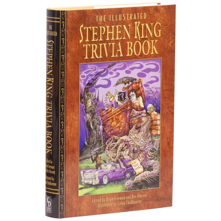 Item No: #308054 The Illustrated Stephen King Trivia Book [Hardcover]. Stephen King, Brian Freeman, Bev Vincent.