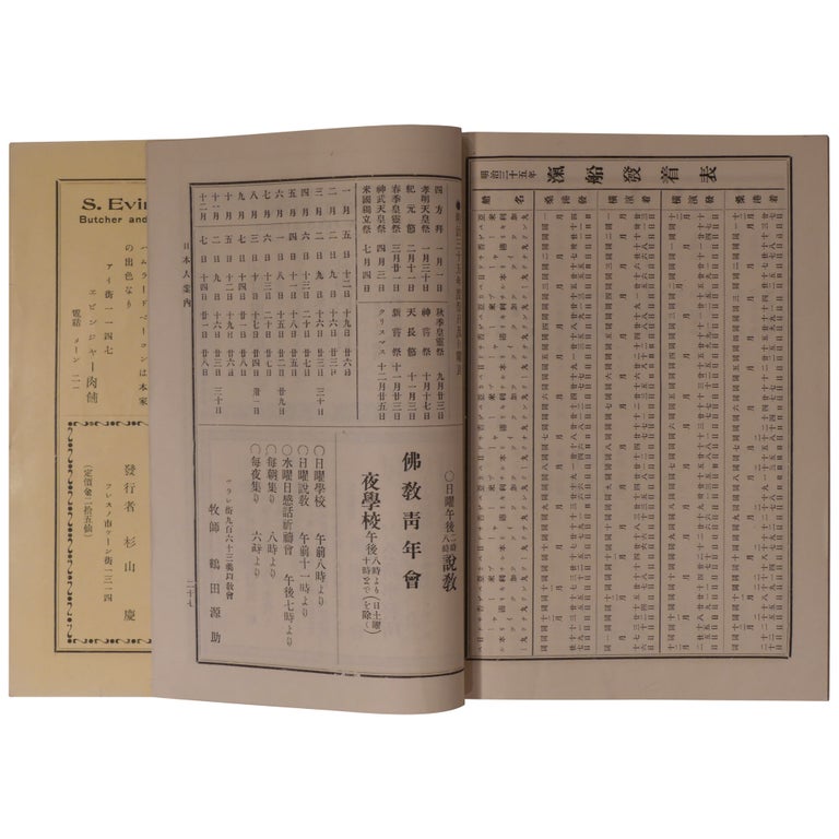 The Directory of Japanese in California 1902 / Furesuno nihonjin annai nenjn choho