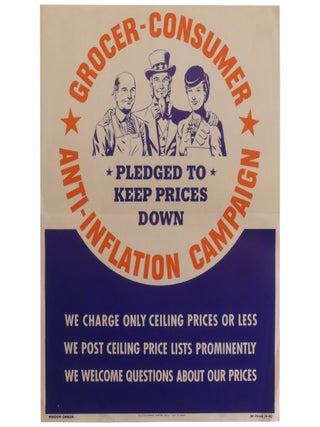 Item No: #308104 Grocer-Consumer Anti-Inflation Campaign: Pledged to Keep Prices...
