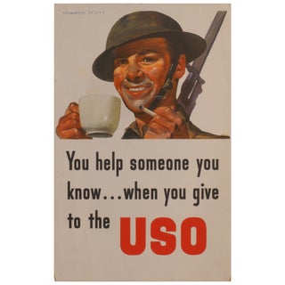 Item No: #308132 You Help Someone You Know ... When You Give to the USO. Howard...