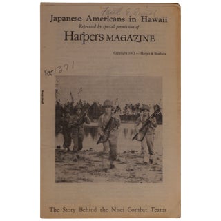 Item No: #308138 Japanese Americans in Hawaii: The Story Behind the Nisei Combat...