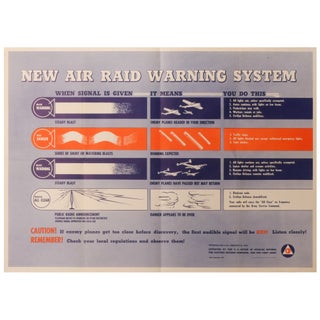 Item No: #308161 New Air Raid Warning System. Office of Civilian Defense