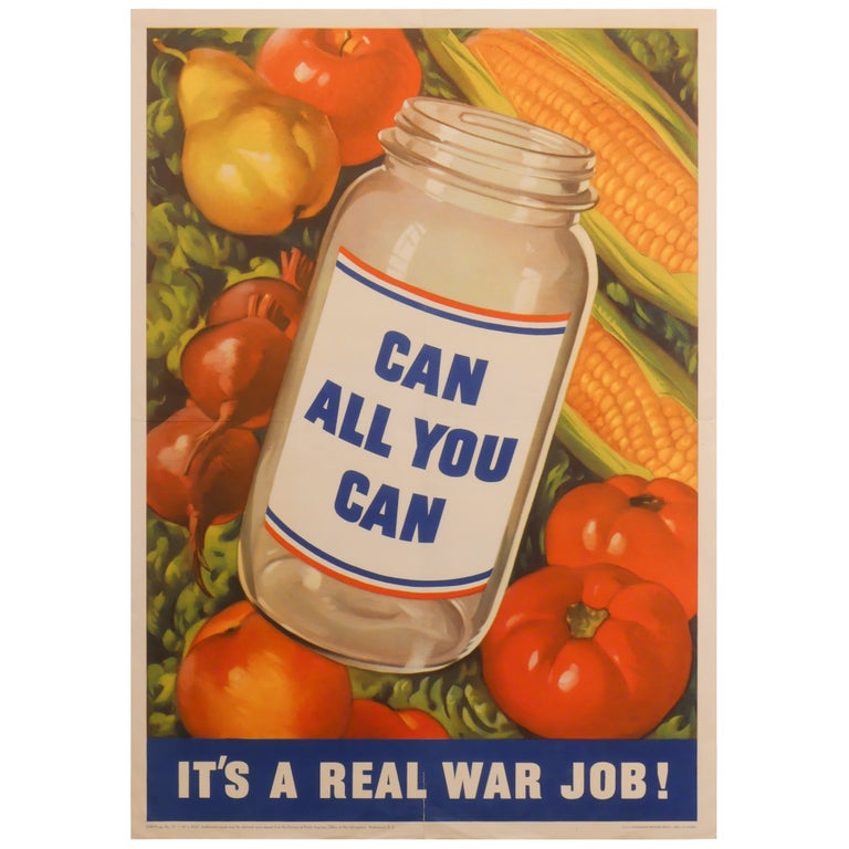 Item No: #308162 Can All You Can: It's a Real War Job. Office of War Information.
