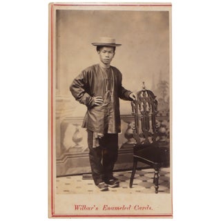 Item No: #308164 [CDV of a Young Chinese Immigrant]. Parker Roswell Wilbur