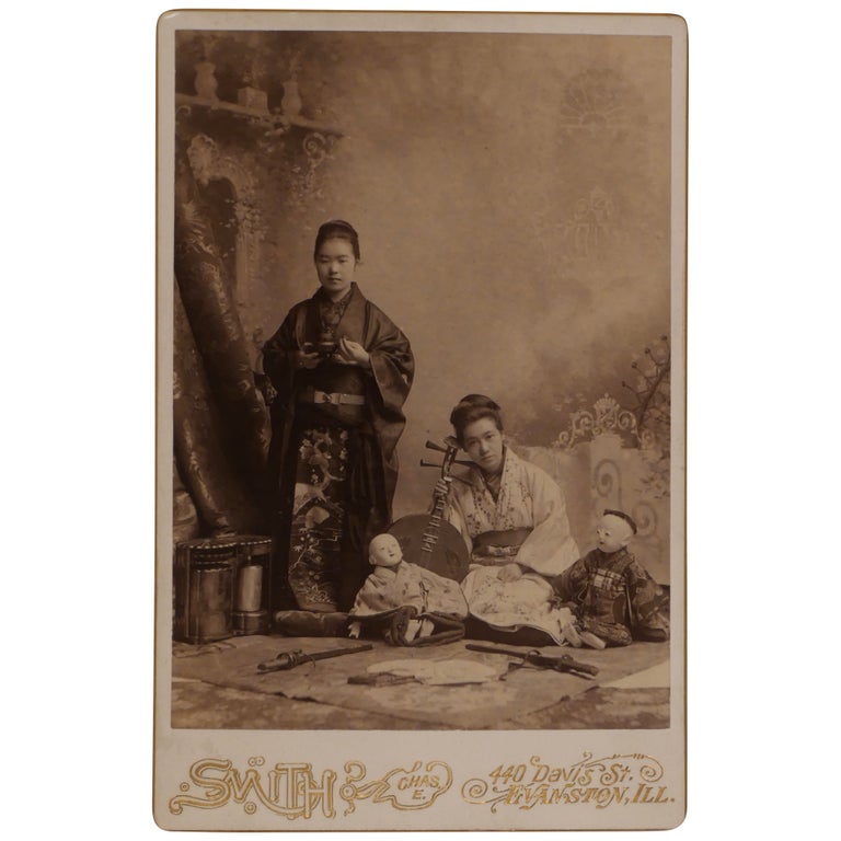 Item No: #308166 [Portrait of Two Japanese Women Doctors, Dr. Kaku Sudo and Dr. Hana Abe, Trained in the United States (Cabinet Card)]. Charles E. Smith.