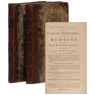 Item No: #308186 Biographium faemineum. The Female Worthies: Or, Memoirs of the...
