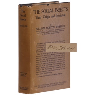 Item No: #308190 The Social Insects: Their Origin and Evolution. William Morton...