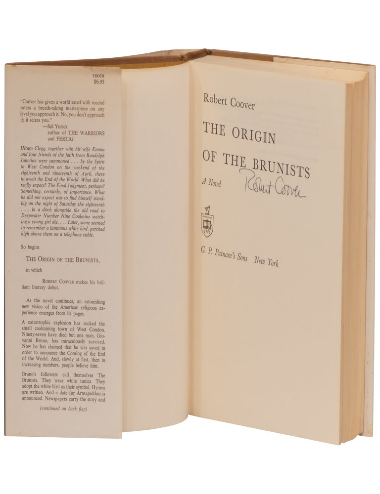 The Origin of the Brunists: A Novel Second State Jacket | Robert Coover ...