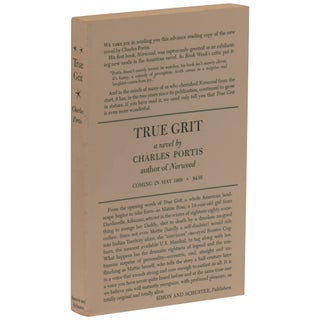 Item No: #308290 True Grit [Advance Reading Copy (ARC)]. Charles Portis