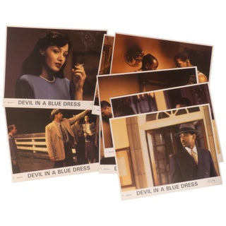 Item No: #308299 Devil in a Blue Dress [Film Press Kit and Lobby Cards]. Walter...