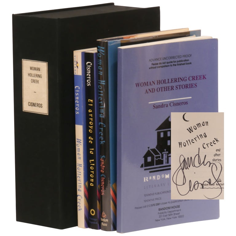 Item No: #308302 Woman Hollering Creek and Other Stories [Signed Collector's Set]. Sandra Cisneros.