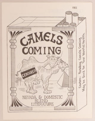Item No: #308315 Camels Coming Newsletter (No. 1, May 1972). Charles Bukowski,...