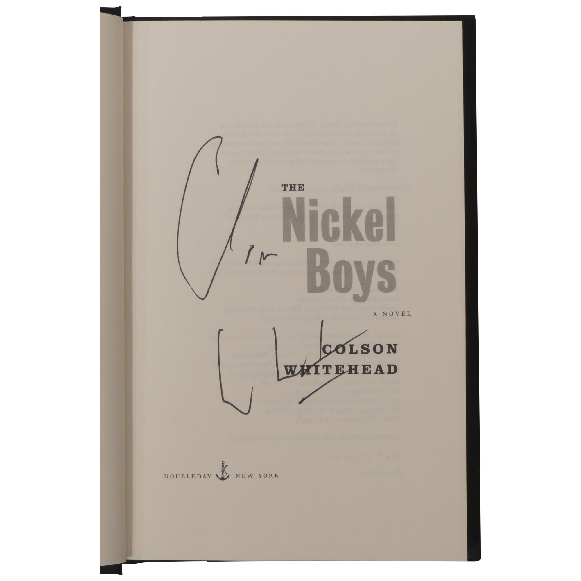 The Nickel Boys | Colson Whitehead | First Edition