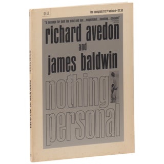 Item No: #308391 Nothing Personal. Richard Avedon, James Baldwin, photographs, text