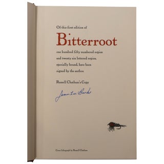 Bitterroot [Signed, Illustrator's Copy]